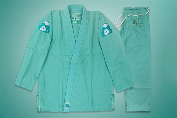 Inverted Gear Hybrid Gi - Mint/Green - BJJHQ